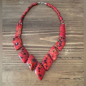 1980’s vintage coral necklace. 18 inches. Fantastic piece